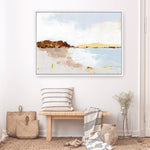 Shop Calm Water Canvas Print a painted abstract themed framed canvas wall art print from The Print Emporium artwork collection - Buy Australian made fine art painting style stretched canvas prints for the home and your interior decor space, TPE-WA-71596-CA-35X46-NF