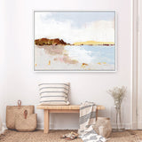 Shop Calm Water Canvas Print a painted abstract themed framed canvas wall art print from The Print Emporium artwork collection - Buy Australian made fine art painting style stretched canvas prints for the home and your interior decor space, TPE-WA-71596-CA-35X46-NF