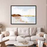Shop Calm Water Canvas Print a painted abstract themed framed canvas wall art print from The Print Emporium artwork collection - Buy Australian made fine art painting style stretched canvas prints for the home and your interior decor space, TPE-WA-71596-CA-35X46-NF