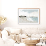 Shop Calm Water Neutral Art Print a painted abstract themed wall art print from The Print Emporium wall artwork collection - Buy Australian made fine art painting style poster and framed prints for the home and your interior decor room, TPE-WA-73870-AP