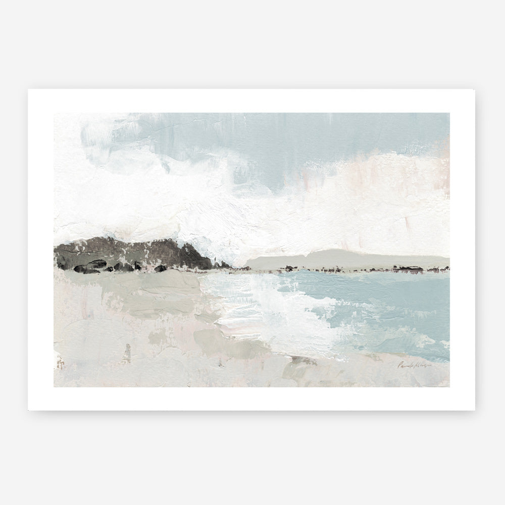 Shop Calm Water Neutral Art Print a painted abstract themed wall art print from The Print Emporium wall artwork collection - Buy Australian made fine art painting style poster and framed prints for the home and your interior decor room, TPE-WA-73870-AP