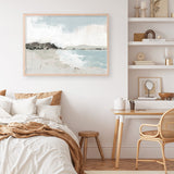 Shop Calm Water Neutral Art Print a painted abstract themed wall art print from The Print Emporium wall artwork collection - Buy Australian made fine art painting style poster and framed prints for the home and your interior decor room, TPE-WA-73870-AP