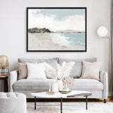 Shop Calm Water Neutral Canvas Print a painted abstract themed framed canvas wall art print from The Print Emporium artwork collection - Buy Australian made fine art painting style stretched canvas prints for the home and your interior decor space, TPE-WA-73870-CA-35X46-NF
