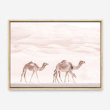 Shop Camel Highway Photo Canvas Print a Moroccan desert boho themed photography framed stretched canvas print from The Print Emporium wall artwork collection - Buy Australian made prints for the home and your interior decor space, TPE-831-CA-35X46-NF
