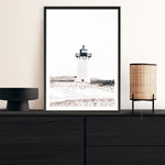 Shop Cape Cod Lighthouse I Photo Art Print a coastal themed photography wall art print from The Print Emporium wall artwork collection - Buy Australian made fine art poster and framed prints for the home and your interior decor, TPE-801-AP