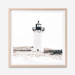 Shop Cape Cod Lighthouse I (Square) Photo Art Print a coastal themed photography wall art print from The Print Emporium wall artwork collection - Buy Australian made fine art poster and framed prints for the home and your interior decor, TPE-804-AP