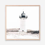 Shop Cape Cod Lighthouse I (Square) Photo Art Print a coastal themed photography wall art print from The Print Emporium wall artwork collection - Buy Australian made fine art poster and framed prints for the home and your interior decor, TPE-804-AP