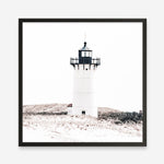 Shop Cape Cod Lighthouse I (Square) Photo Art Print a coastal themed photography wall art print from The Print Emporium wall artwork collection - Buy Australian made fine art poster and framed prints for the home and your interior decor, TPE-804-AP