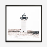 Shop Cape Cod Lighthouse I (Square) Photo Art Print a coastal themed photography wall art print from The Print Emporium wall artwork collection - Buy Australian made fine art poster and framed prints for the home and your interior decor, TPE-804-AP