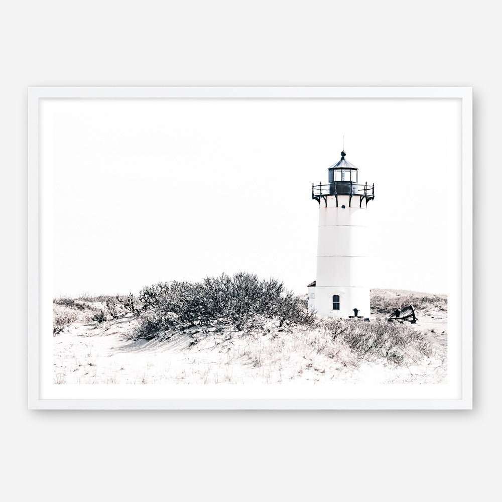 Shop Cape Cod Lighthouse II Photo Art Print a coastal themed photography wall art print from The Print Emporium wall artwork collection - Buy Australian made fine art poster and framed prints for the home and your interior decor, TPE-802-AP