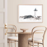 Shop Cape Cod Lighthouse II Photo Art Print a coastal themed photography wall art print from The Print Emporium wall artwork collection - Buy Australian made fine art poster and framed prints for the home and your interior decor, TPE-802-AP