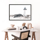Shop Cape Cod Lighthouse II Photo Art Print a coastal themed photography wall art print from The Print Emporium wall artwork collection - Buy Australian made fine art poster and framed prints for the home and your interior decor, TPE-802-AP
