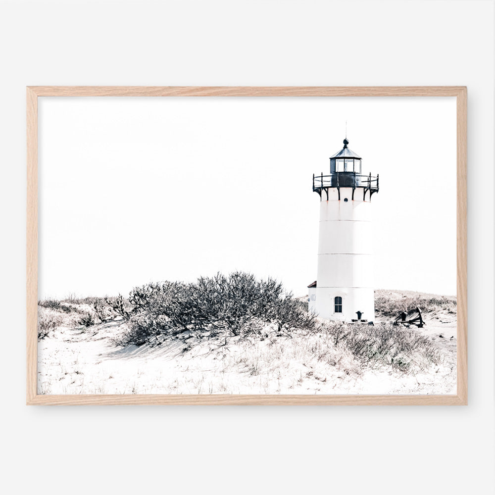 Shop Cape Cod Lighthouse II Photo Art Print a coastal themed photography wall art print from The Print Emporium wall artwork collection - Buy Australian made fine art poster and framed prints for the home and your interior decor, TPE-802-AP