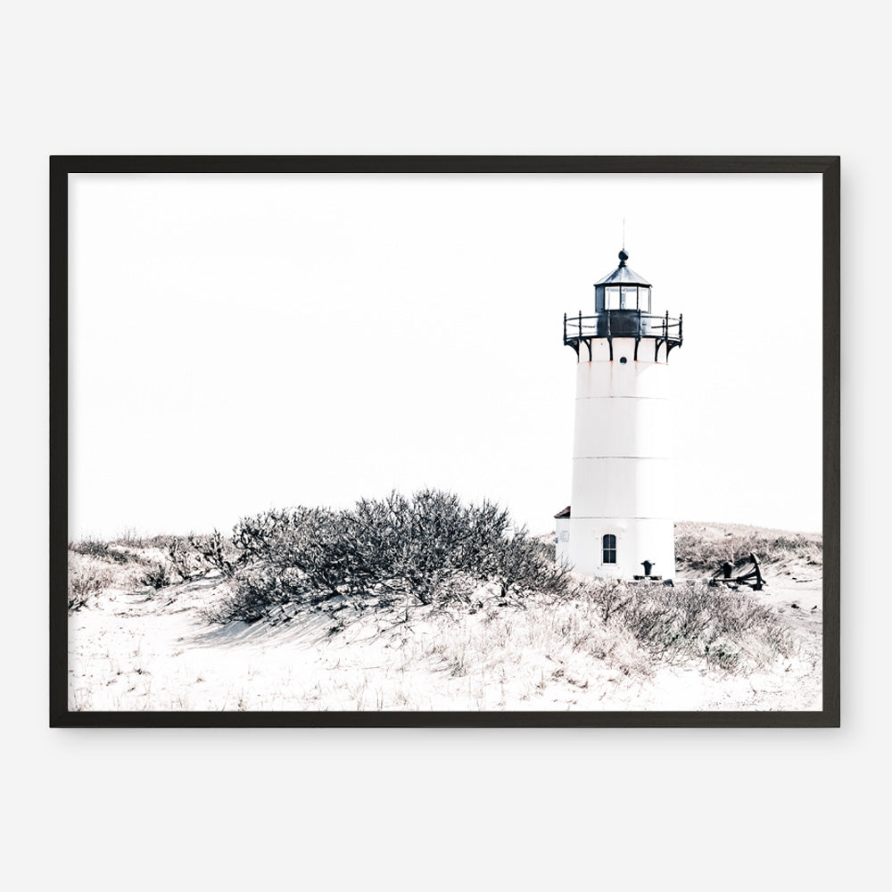 Shop Cape Cod Lighthouse II Photo Art Print a coastal themed photography wall art print from The Print Emporium wall artwork collection - Buy Australian made fine art poster and framed prints for the home and your interior decor, TPE-802-AP