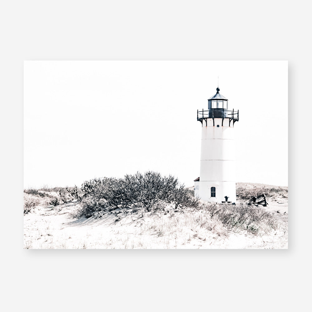Shop Cape Cod Lighthouse II Photo Art Print a coastal themed photography wall art print from The Print Emporium wall artwork collection - Buy Australian made fine art poster and framed prints for the home and your interior decor, TPE-802-AP
