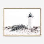 Shop Cape Cod Lighthouse II Photo Canvas Print a coastal themed photography framed stretched canvas print from The Print Emporium wall artwork collection - Buy Australian made prints for the home and your interior decor space, TPE-802-CA-35X46-NF