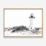 Shop Cape Cod Lighthouse II Photo Canvas Print a coastal themed photography framed stretched canvas print from The Print Emporium wall artwork collection - Buy Australian made prints for the home and your interior decor space, TPE-802-CA-35X46-NF