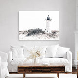 Shop Cape Cod Lighthouse II Photo Canvas Print a coastal themed photography framed stretched canvas print from The Print Emporium wall artwork collection - Buy Australian made prints for the home and your interior decor space, TPE-802-CA-35X46-NF