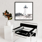 Shop Cape Cod Lighthouse II (Square) Photo Art Print a coastal themed photography wall art print from The Print Emporium wall artwork collection - Buy Australian made fine art poster and framed prints for the home and your interior decor, TPE-803-AP
