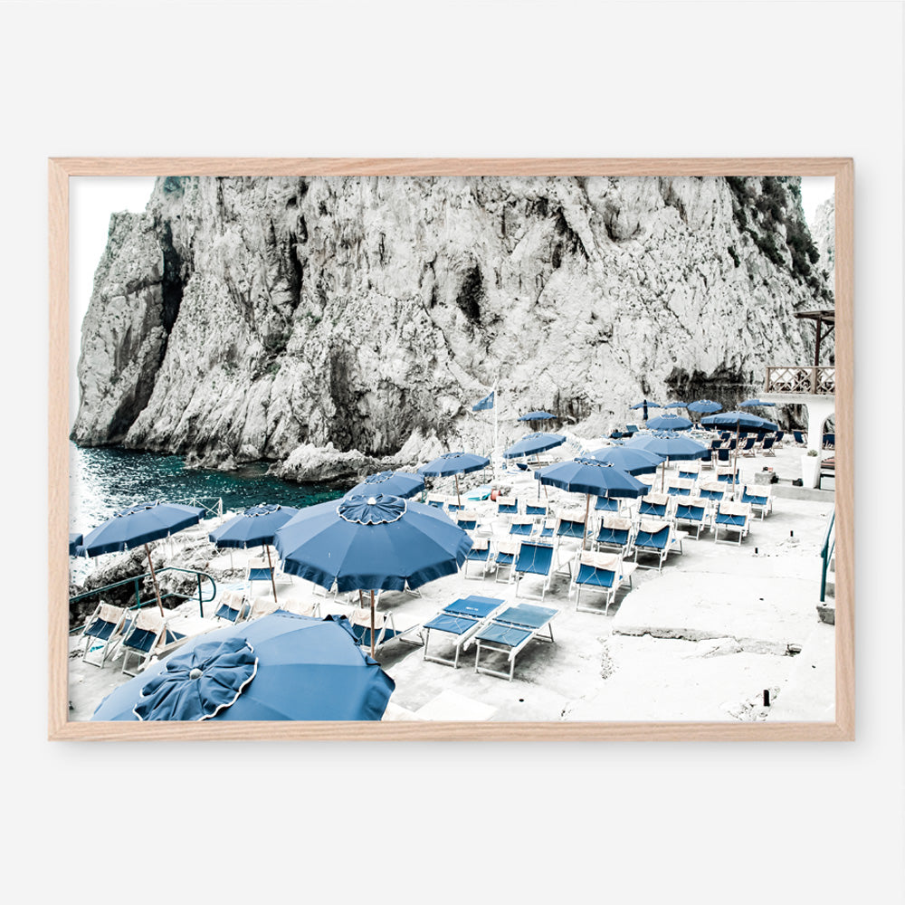Shop Capri Beach Club I Photo Art Print a coastal themed photography wall art print from The Print Emporium wall artwork collection - Buy Australian made fine art poster and framed prints for the home and your interior decor, TPE-861-AP