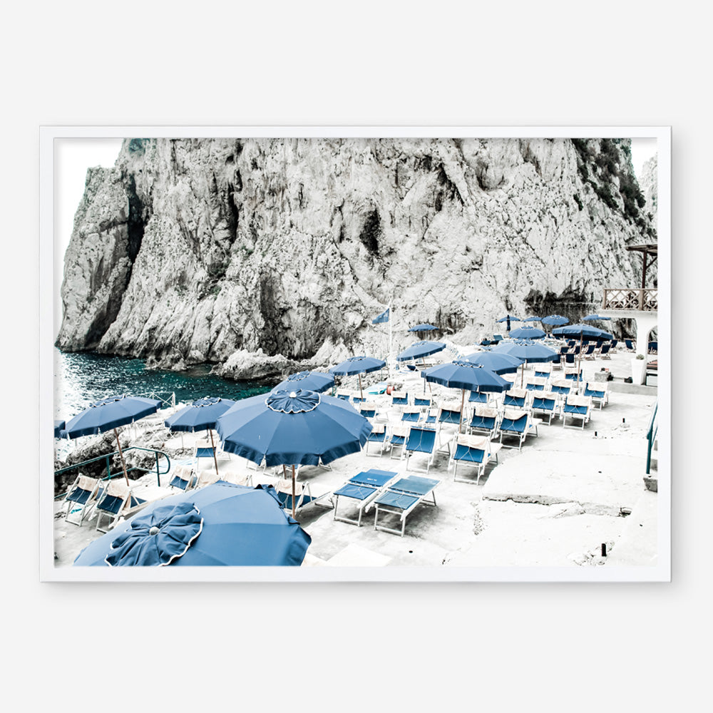 Shop Capri Beach Club I Photo Art Print a coastal themed photography wall art print from The Print Emporium wall artwork collection - Buy Australian made fine art poster and framed prints for the home and your interior decor, TPE-861-AP