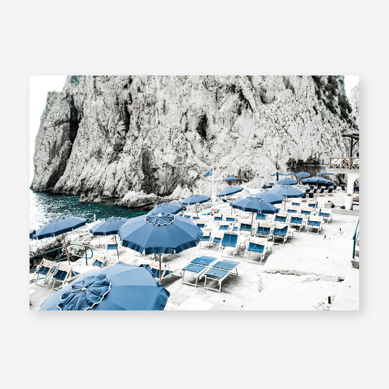 Shop Capri Beach Club I Photo Art Print a coastal themed photography wall art print from The Print Emporium wall artwork collection - Buy Australian made fine art poster and framed prints for the home and your interior decor, TPE-861-AP