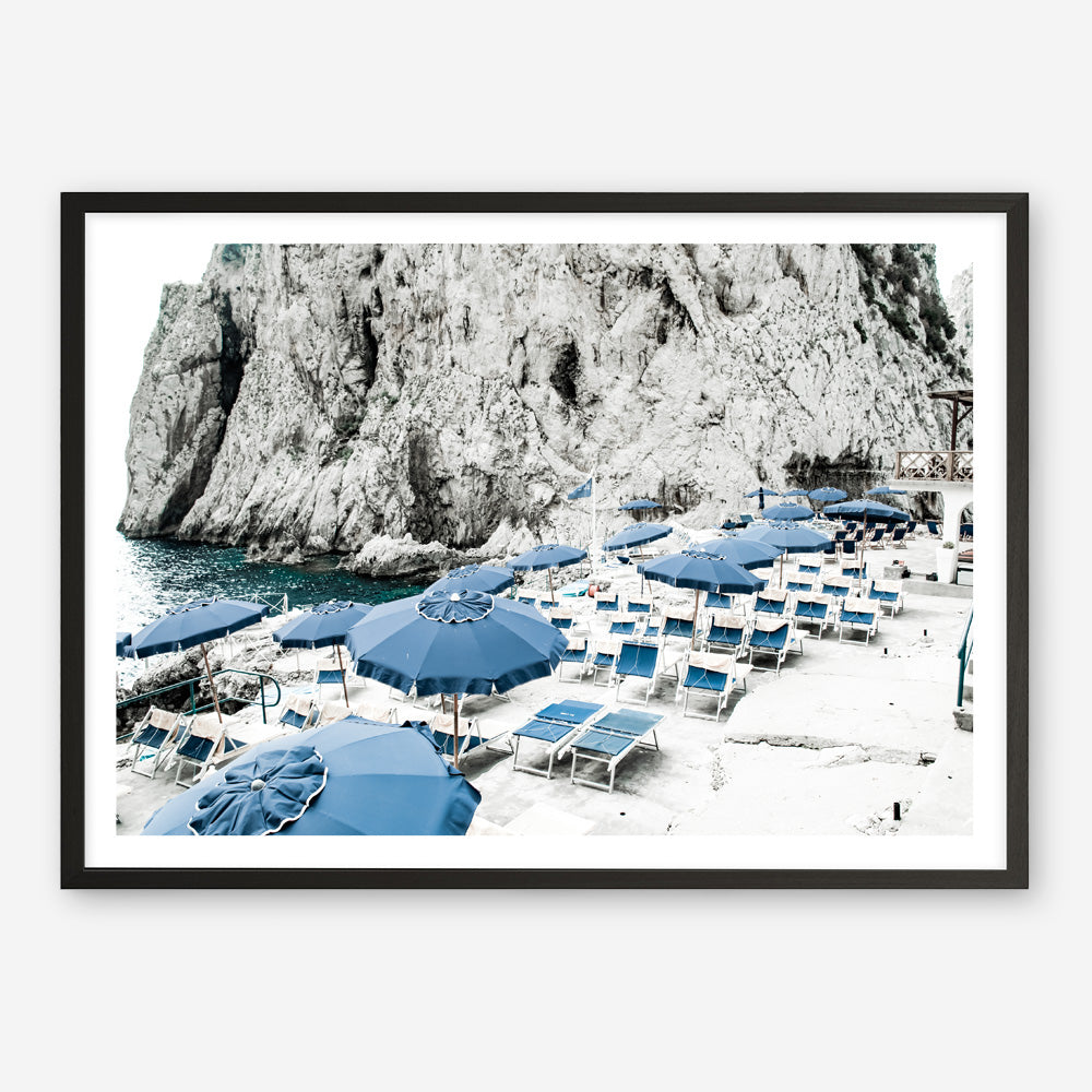 Shop Capri Beach Club I Photo Art Print a coastal themed photography wall art print from The Print Emporium wall artwork collection - Buy Australian made fine art poster and framed prints for the home and your interior decor, TPE-861-AP