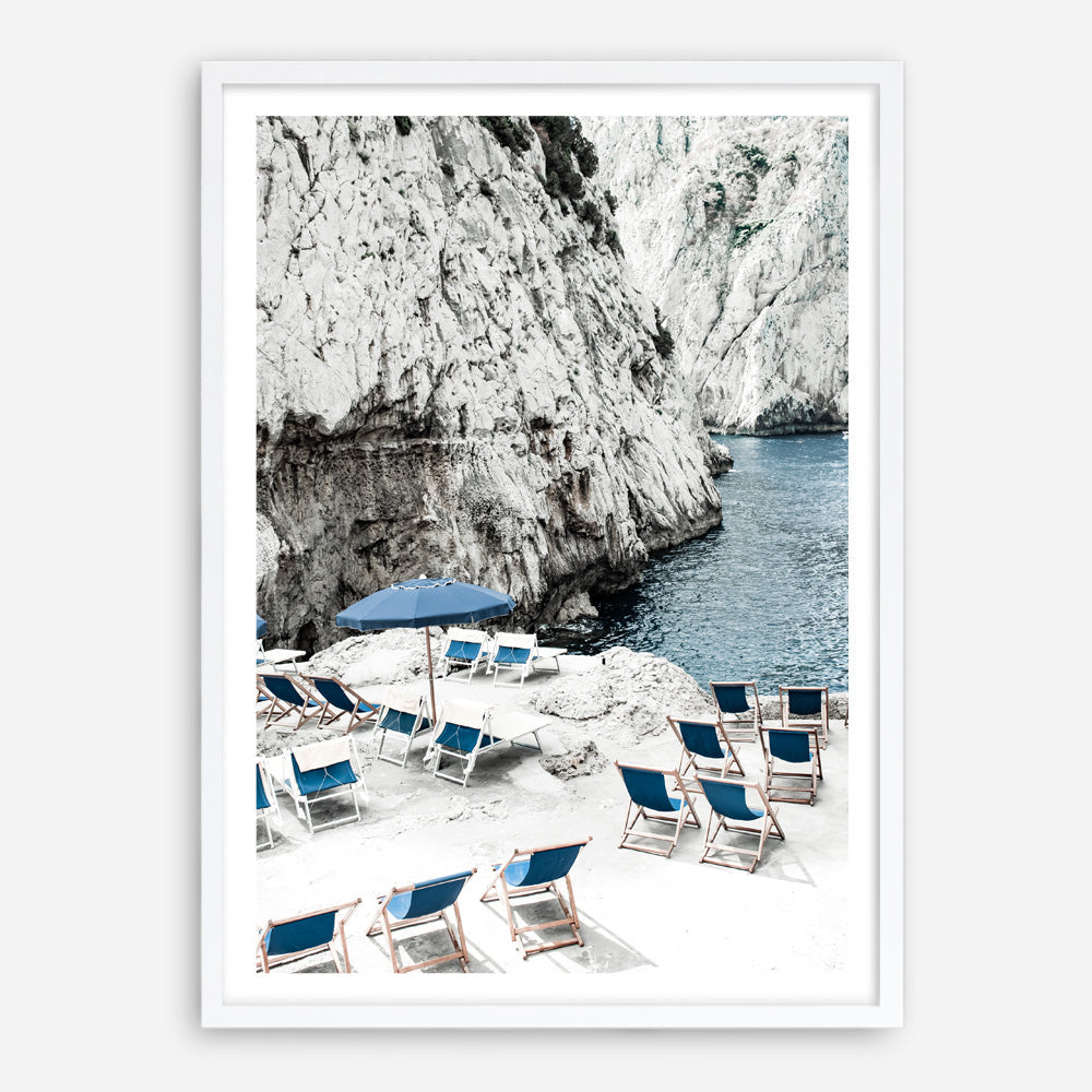 Shop Capri Beach Club II Photo Art Print a coastal themed photography wall art print from The Print Emporium wall artwork collection - Buy Australian made fine art poster and framed prints for the home and your interior decor, TPE-862-AP