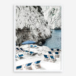 Shop Capri Beach Club II Photo Art Print a coastal themed photography wall art print from The Print Emporium wall artwork collection - Buy Australian made fine art poster and framed prints for the home and your interior decor, TPE-862-AP