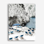 Shop Capri Beach Club II Photo Canvas Print a coastal themed photography framed stretched canvas print from The Print Emporium wall artwork collection - Buy Australian made prints for the home and your interior decor space, TPE-862-CA-35X46-NF