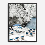 Shop Capri Beach Club II Photo Canvas Print a coastal themed photography framed stretched canvas print from The Print Emporium wall artwork collection - Buy Australian made prints for the home and your interior decor space, TPE-862-CA-35X46-NF