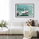 Shop Capri Boat I Photo Art Print a coastal themed photography wall art print from The Print Emporium wall artwork collection - Buy Australian made fine art poster and framed prints for the home and your interior decor, TPE-722-AP