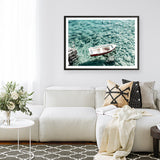 Shop Capri Boat I Photo Art Print a coastal themed photography wall art print from The Print Emporium wall artwork collection - Buy Australian made fine art poster and framed prints for the home and your interior decor, TPE-722-AP
