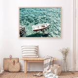 Shop Capri Boat I Photo Art Print a coastal themed photography wall art print from The Print Emporium wall artwork collection - Buy Australian made fine art poster and framed prints for the home and your interior decor, TPE-722-AP