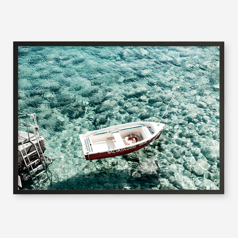 Shop Capri Boat I Photo Art Print a coastal themed photography wall art print from The Print Emporium wall artwork collection - Buy Australian made fine art poster and framed prints for the home and your interior decor, TPE-722-AP