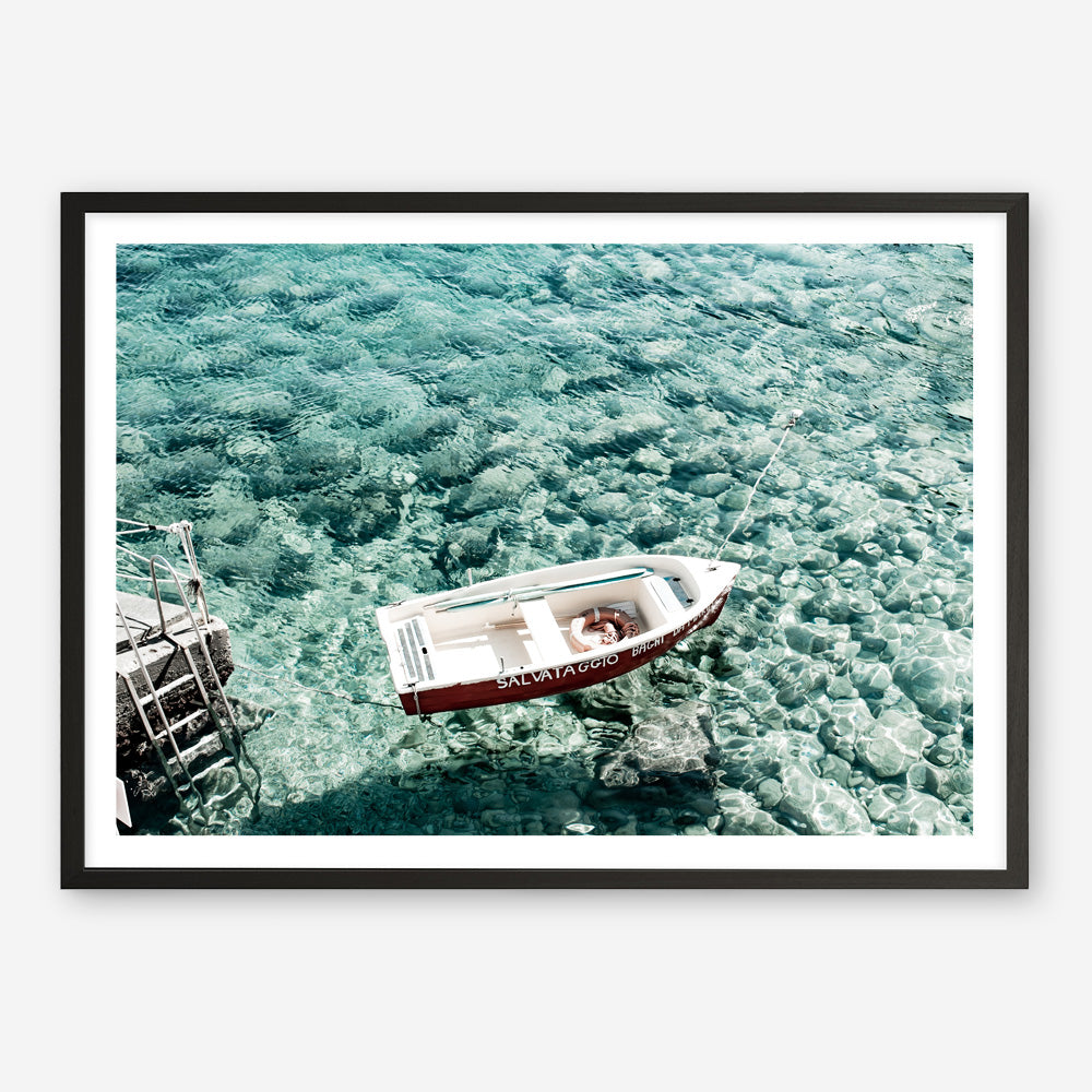 Shop Capri Boat I Photo Art Print a coastal themed photography wall art print from The Print Emporium wall artwork collection - Buy Australian made fine art poster and framed prints for the home and your interior decor, TPE-722-AP