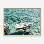 Shop Capri Boat I Photo Canvas Print a coastal themed photography framed stretched canvas print from The Print Emporium wall artwork collection - Buy Australian made prints for the home and your interior decor space, TPE-722-CA-35X46-NF