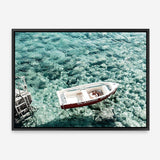 Shop Capri Boat I Photo Canvas Print a coastal themed photography framed stretched canvas print from The Print Emporium wall artwork collection - Buy Australian made prints for the home and your interior decor space, TPE-722-CA-35X46-NF