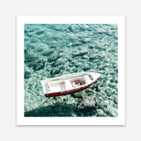 Shop Capri Boat I (Square) Photo Art Print a coastal themed photography wall art print from The Print Emporium wall artwork collection - Buy Australian made fine art poster and framed prints for the home and your interior decor, TPE-945-AP