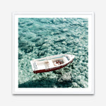 Shop Capri Boat I (Square) Photo Art Print a coastal themed photography wall art print from The Print Emporium wall artwork collection - Buy Australian made fine art poster and framed prints for the home and your interior decor, TPE-945-AP