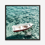 Shop Capri Boat I (Square) Photo Art Print a coastal themed photography wall art print from The Print Emporium wall artwork collection - Buy Australian made fine art poster and framed prints for the home and your interior decor, TPE-945-AP