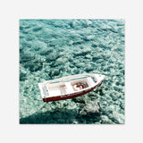 Shop Capri Boat I (Square) Photo Art Print a coastal themed photography wall art print from The Print Emporium wall artwork collection - Buy Australian made fine art poster and framed prints for the home and your interior decor, TPE-945-AP