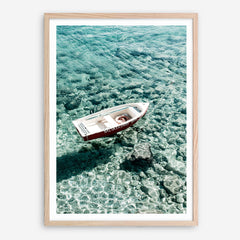 Shop Capri Boat II Photo Art Print a coastal themed photography wall art print from The Print Emporium wall artwork collection - Buy Australian made fine art poster and framed prints for the home and your interior decor, TPE-723-AP