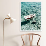 Shop Capri Boat II Photo Art Print a coastal themed photography wall art print from The Print Emporium wall artwork collection - Buy Australian made fine art poster and framed prints for the home and your interior decor, TPE-723-AP