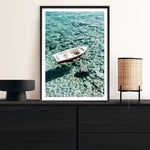 Shop Capri Boat II Photo Art Print a coastal themed photography wall art print from The Print Emporium wall artwork collection - Buy Australian made fine art poster and framed prints for the home and your interior decor, TPE-723-AP
