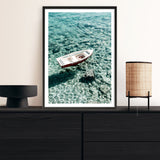 Shop Capri Boat II Photo Art Print a coastal themed photography wall art print from The Print Emporium wall artwork collection - Buy Australian made fine art poster and framed prints for the home and your interior decor, TPE-723-AP