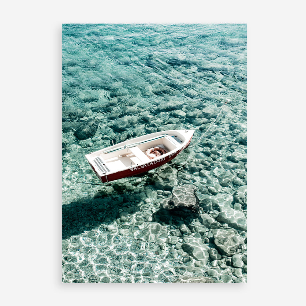 Shop Capri Boat II Photo Art Print a coastal themed photography wall art print from The Print Emporium wall artwork collection - Buy Australian made fine art poster and framed prints for the home and your interior decor, TPE-723-AP