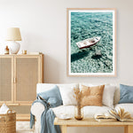 Shop Capri Boat II Photo Art Print a coastal themed photography wall art print from The Print Emporium wall artwork collection - Buy Australian made fine art poster and framed prints for the home and your interior decor, TPE-723-AP