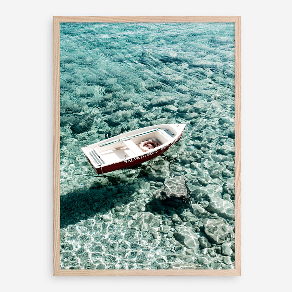 Shop Capri Boat II Photo Art Print a coastal themed photography wall art print from The Print Emporium wall artwork collection - Buy Australian made fine art poster and framed prints for the home and your interior decor, TPE-723-AP