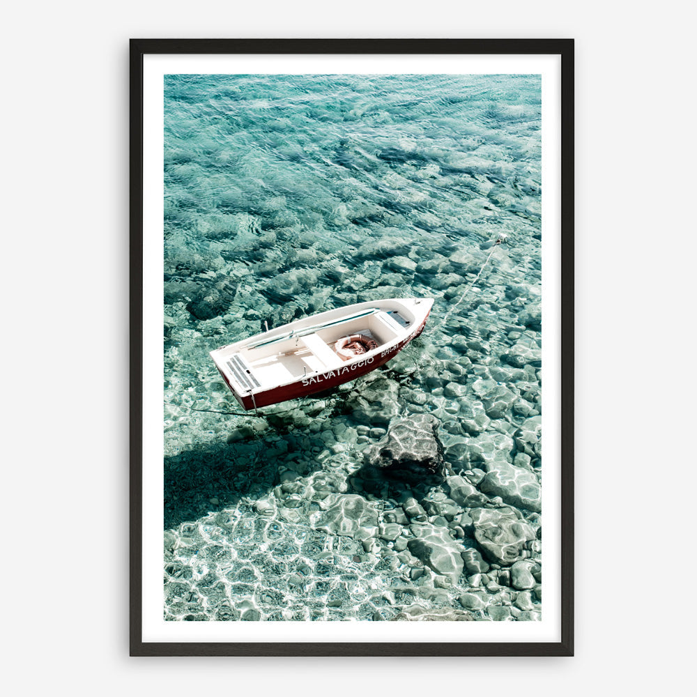 Shop Capri Boat II Photo Art Print a coastal themed photography wall art print from The Print Emporium wall artwork collection - Buy Australian made fine art poster and framed prints for the home and your interior decor, TPE-723-AP